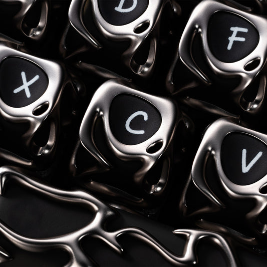 XVX Venom Themed Liquid Metallic ABS+PC Keycap Set