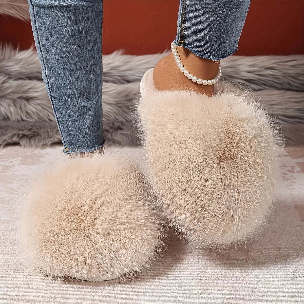 Fluffy Plush Slippers