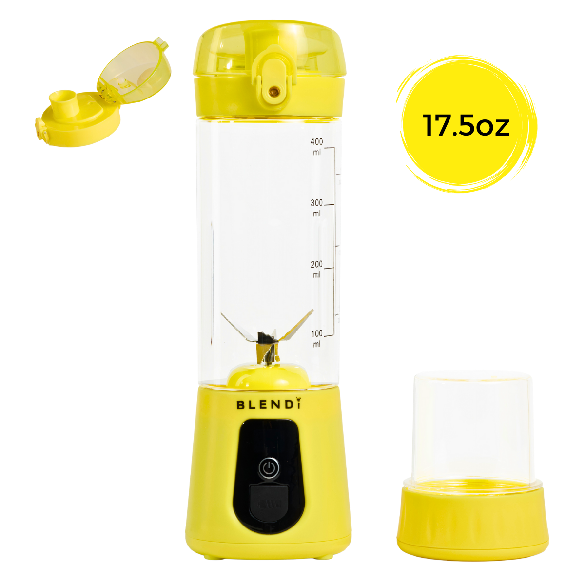 Pro+ Ice Crushing Portable Blender (17oz)