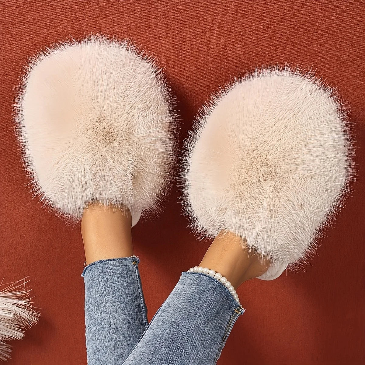 Fluffy Plush Slippers